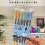 Textilfilc készlet - pasztell színekben