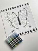 "One more" kollekció - 30X30 cm-es számfestő vászon - Image 3