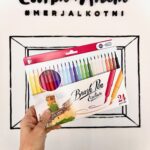 24 darabos ecsetfilc szett