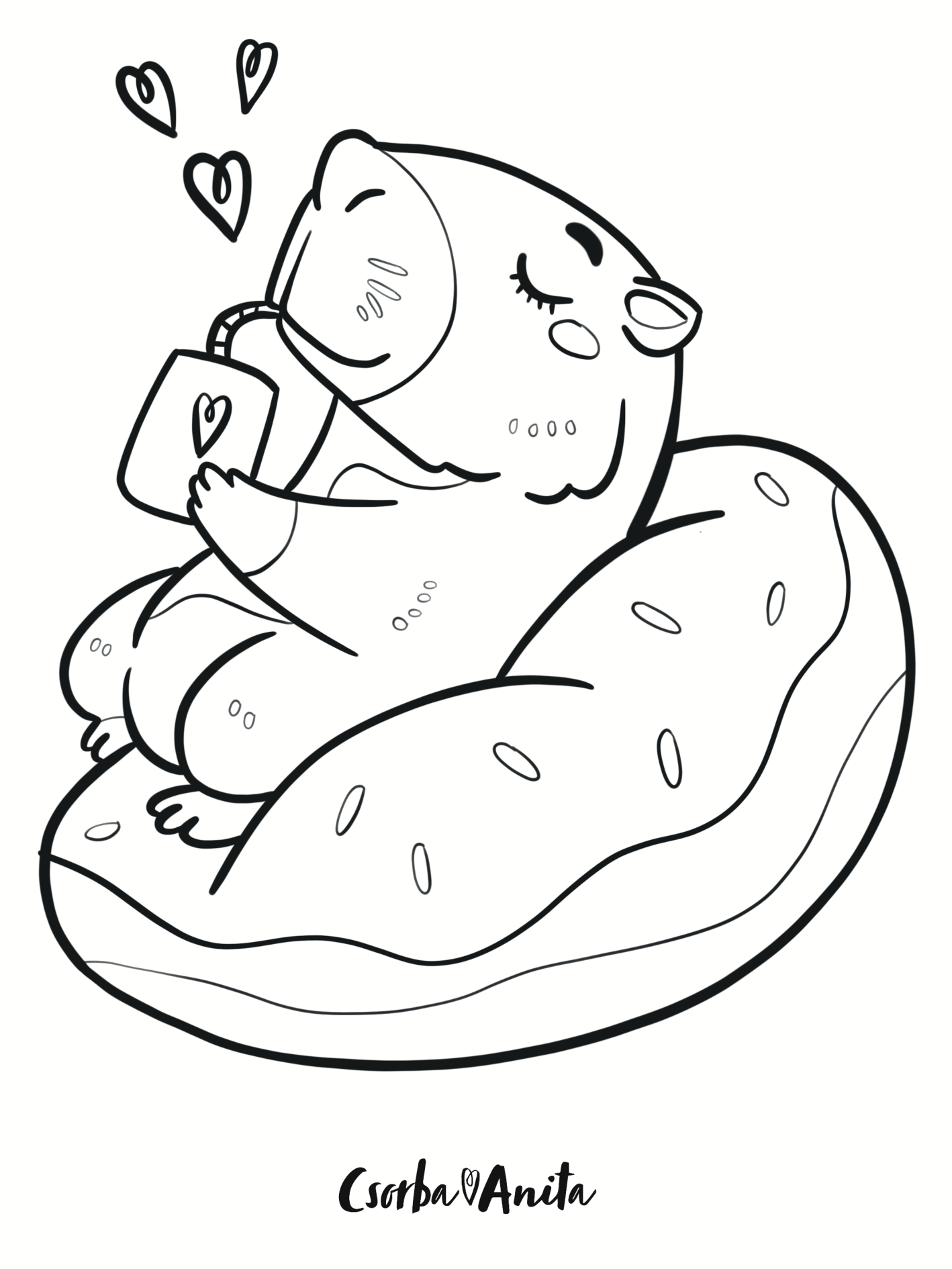 Untitled_Artwork (9)-1 Letölthető - Capybara színező - Image 1