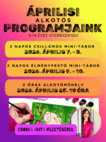 Áprilisi Gyerekprogramok