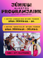 Júniusi Gyerekprogramok