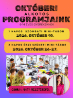 Októberi Gyermekprogramok