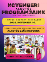 Novemberi Gyermekprogramok