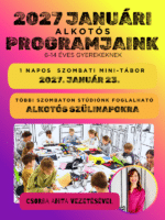 Januári Gyermekprogramok